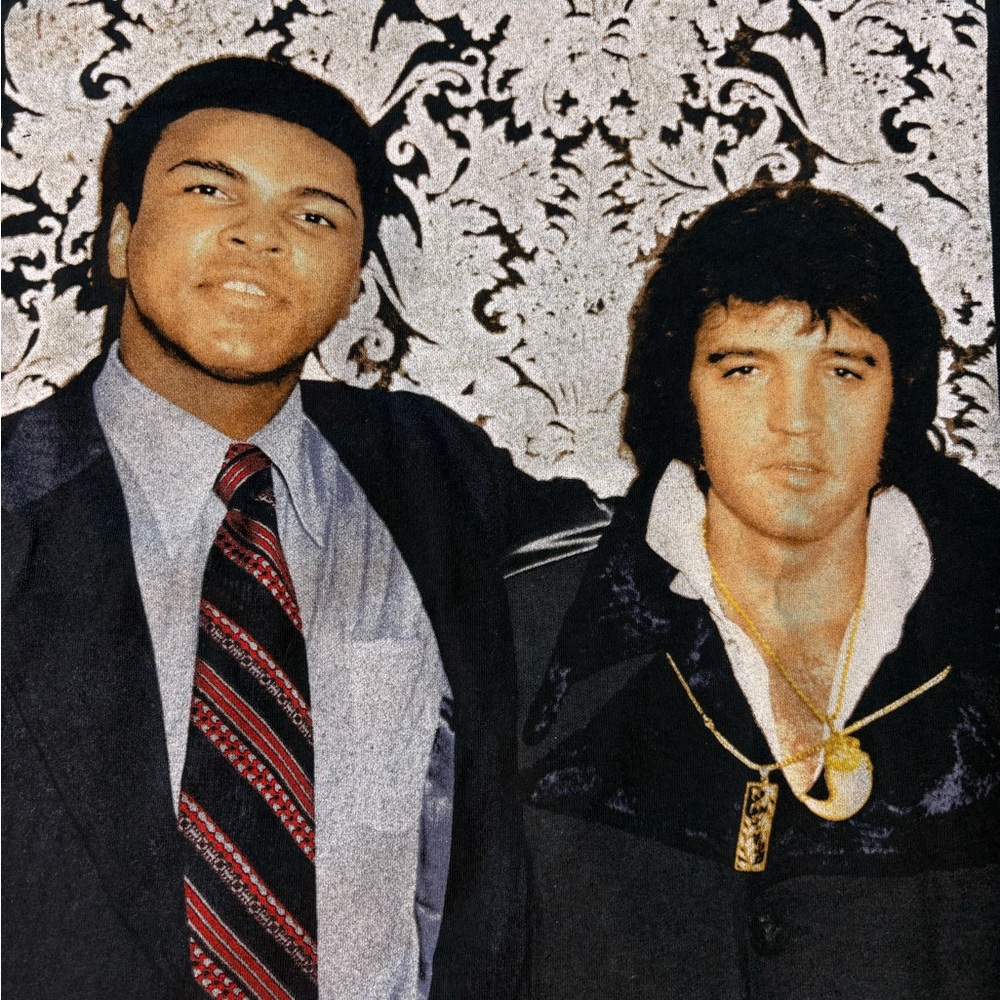 Elvis and Ali T shirt